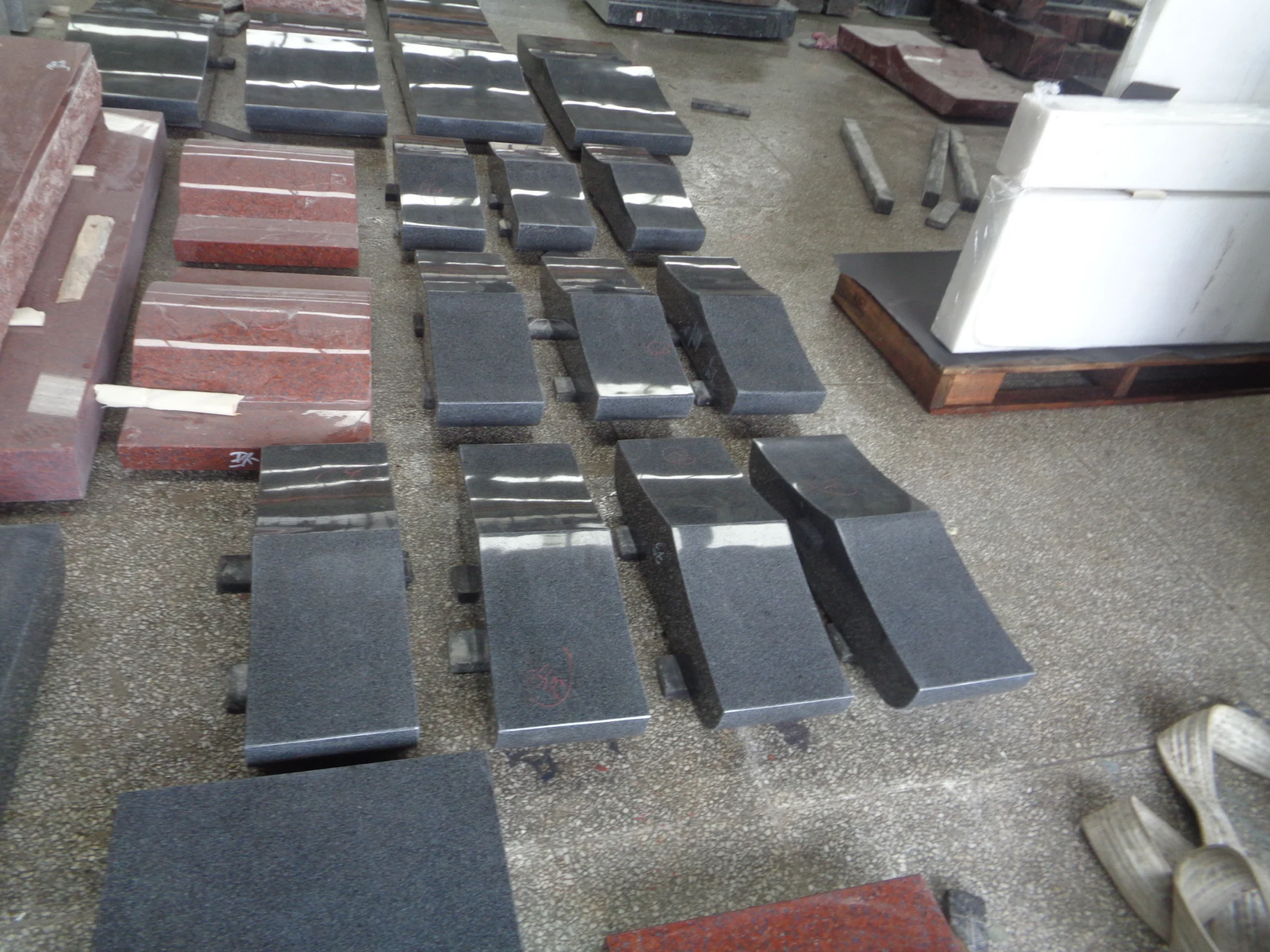 Polished Granite Slant Headstone Blanks